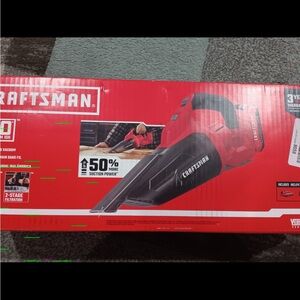 Craftsman Red Cordless Handheld Vacuum Cleaner